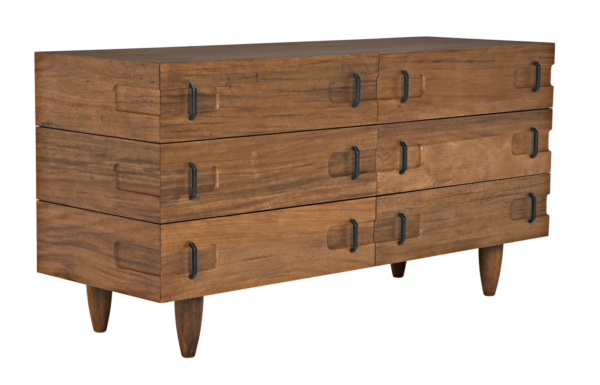 Rustic sideboard with drawers