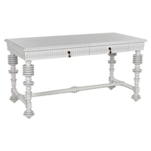 Portuguese Desk, Small, Solid White