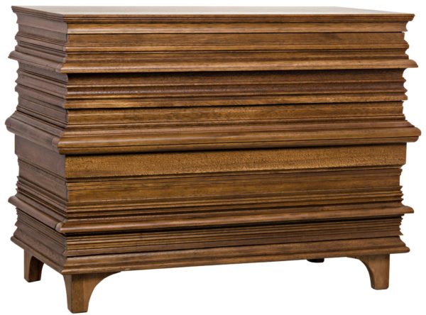 medium brown wood dresser