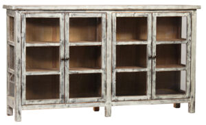 84″ Shannon Sideboard with Glass Doors