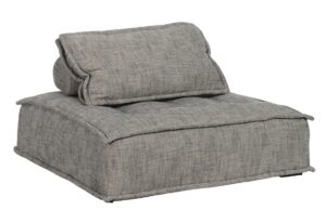 Element Gray Square Lounge Chair