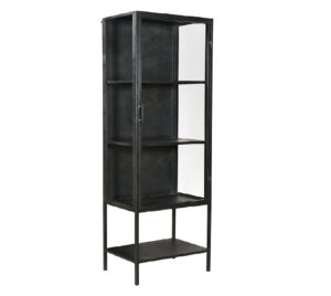 78″ Tall Anker Metal and Glass Anker Cabinet