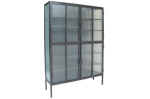72″ Tall Verani Glass Cabinet