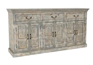 71″ Handcarved Sideboard with Drawers