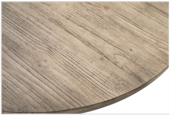 Baxley Round Dining Table closeup view