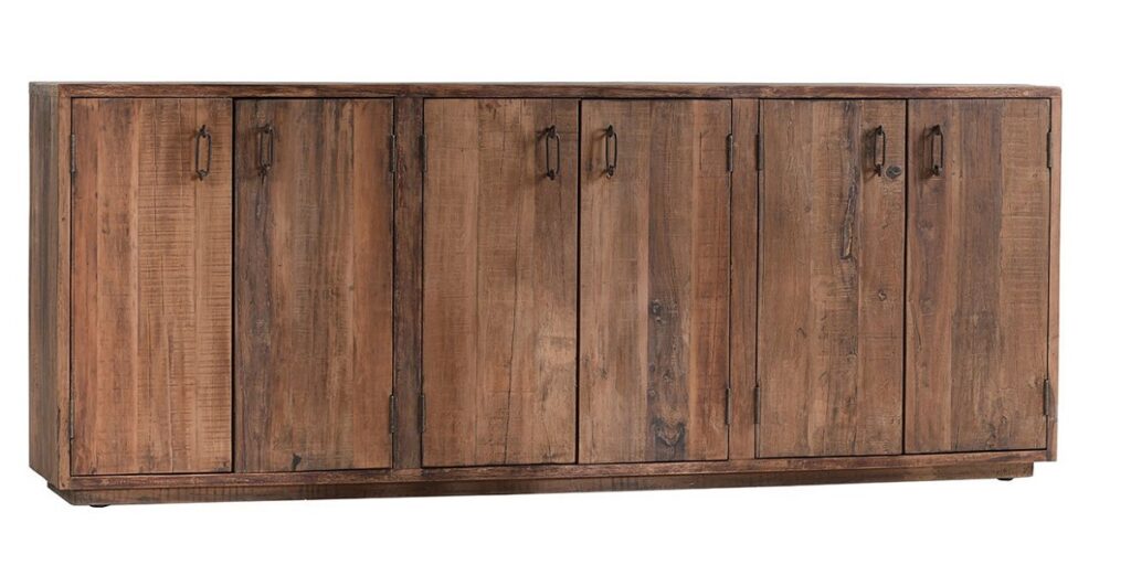 88″ Rustic-Chic Reclaimed Wood Buffet