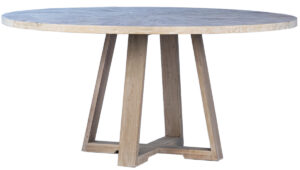 63″ Merrick Wood Round Dining Table