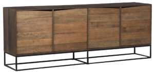 83″ Humphrey Teak and Iron Sideboard
