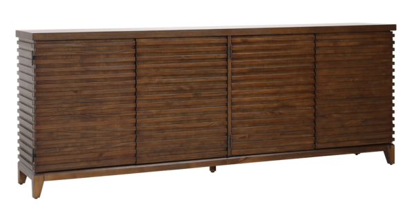 Dark brown, mid century style sideboard