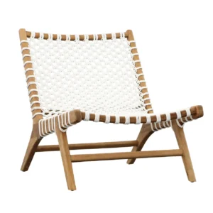 Mario Outdoor Occasional Chair in white (Set of 2)