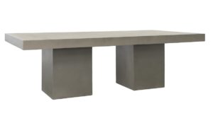Concrete Outdoor Dining Table – 94.5″