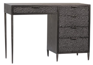 43″ Black Home Office Desk