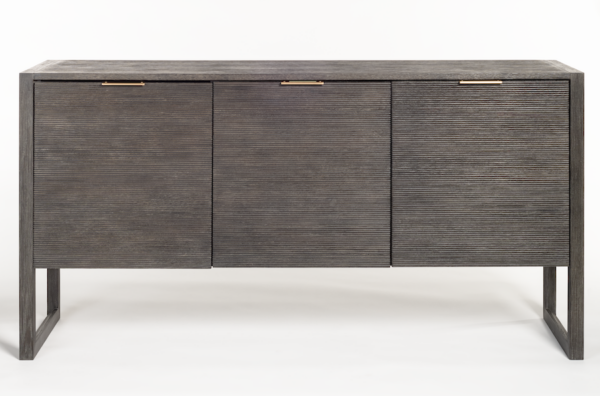 black modern sideboard front view