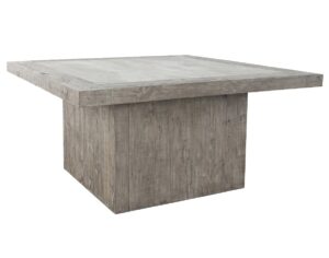 60″ Square Dining Table with Concrete Top