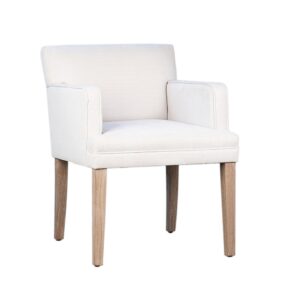 Hagan White Dining Chair