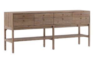 Modern Console Table with Drawers 79″