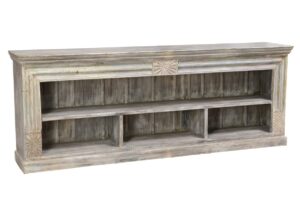 Reclaimed Carved Wood Bookcase
