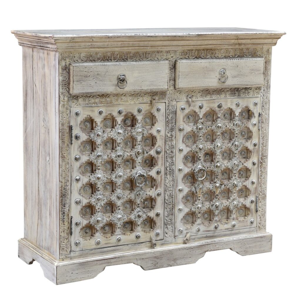 Small Indian Doors Cabinet