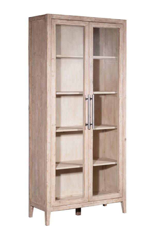 Basel Tall Cabinet with Glass Doors