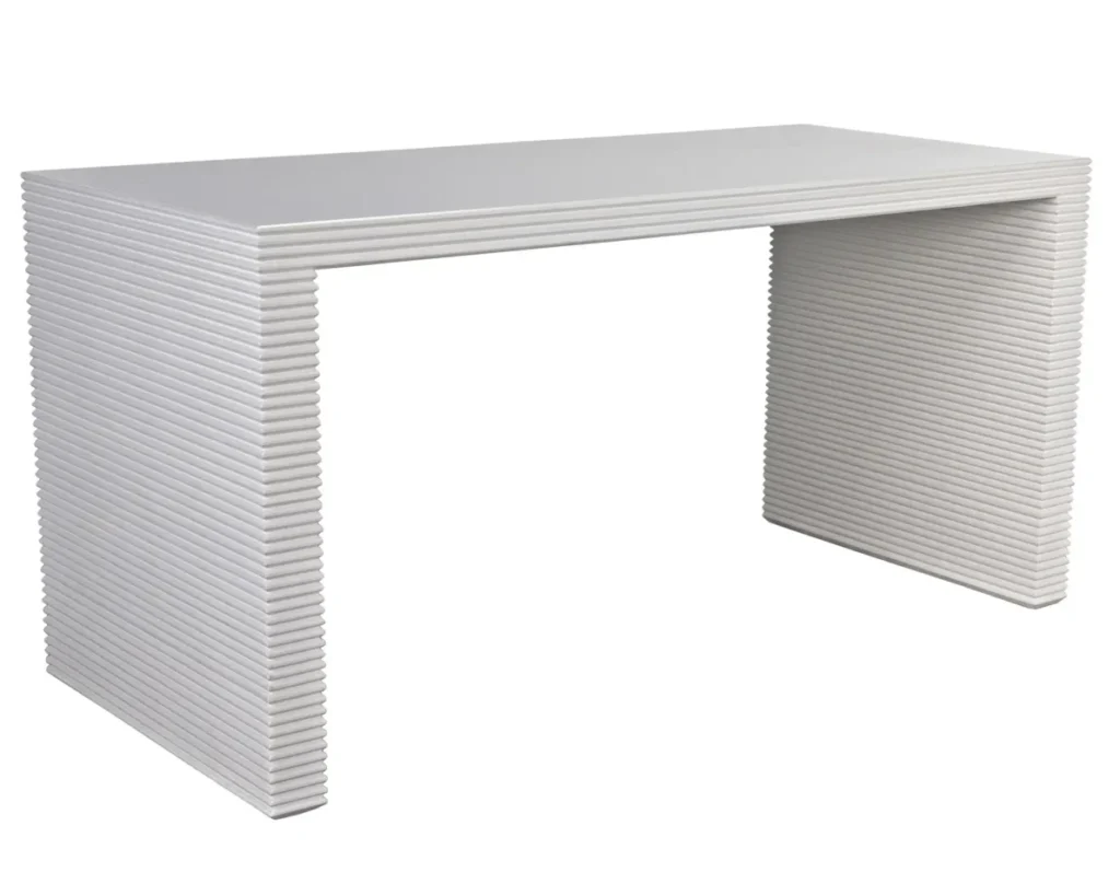 Manhattan Desk, Solid White