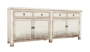 87″ Libbit Sideboard Antique White