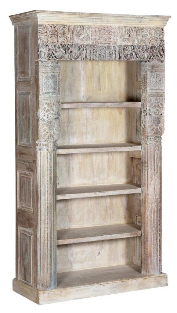 Carved Bookcase India