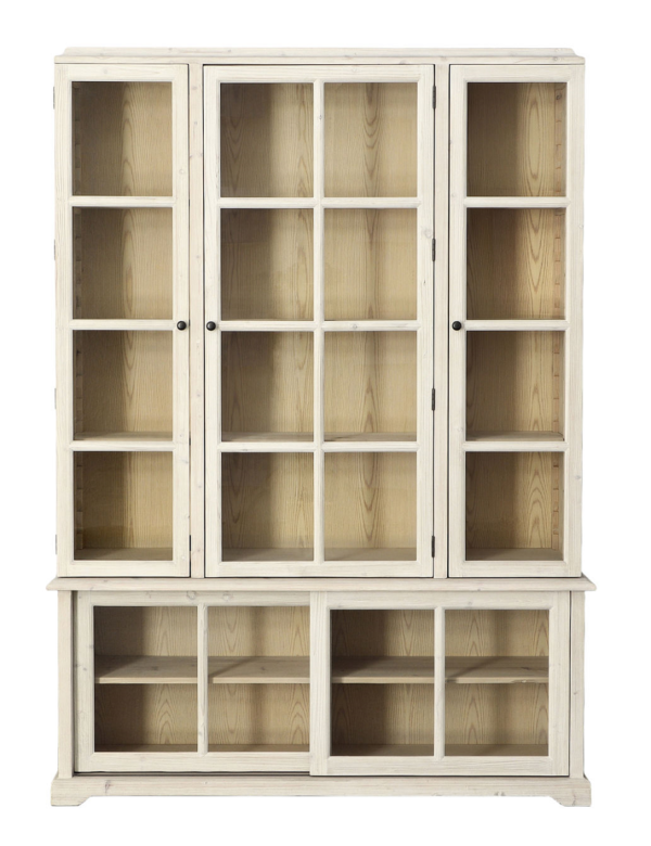 Large farmhouse style cabinet, front