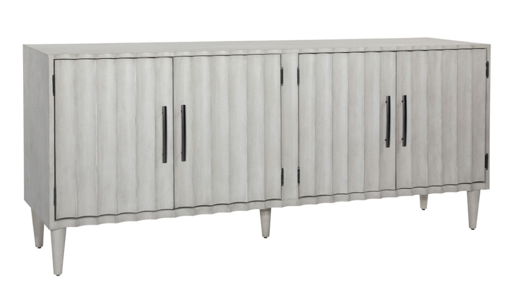 74” Silvia Light Grey Sideboard - Terra Nova Designs