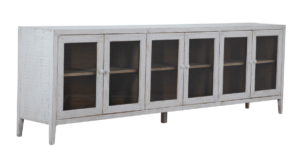 109″ Agno Sideboard with Glass Doors