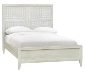 Lugano Whitewash Wood Bed