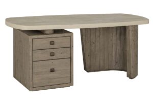 70″ Angus Reclaimed Pine Desk Distressed