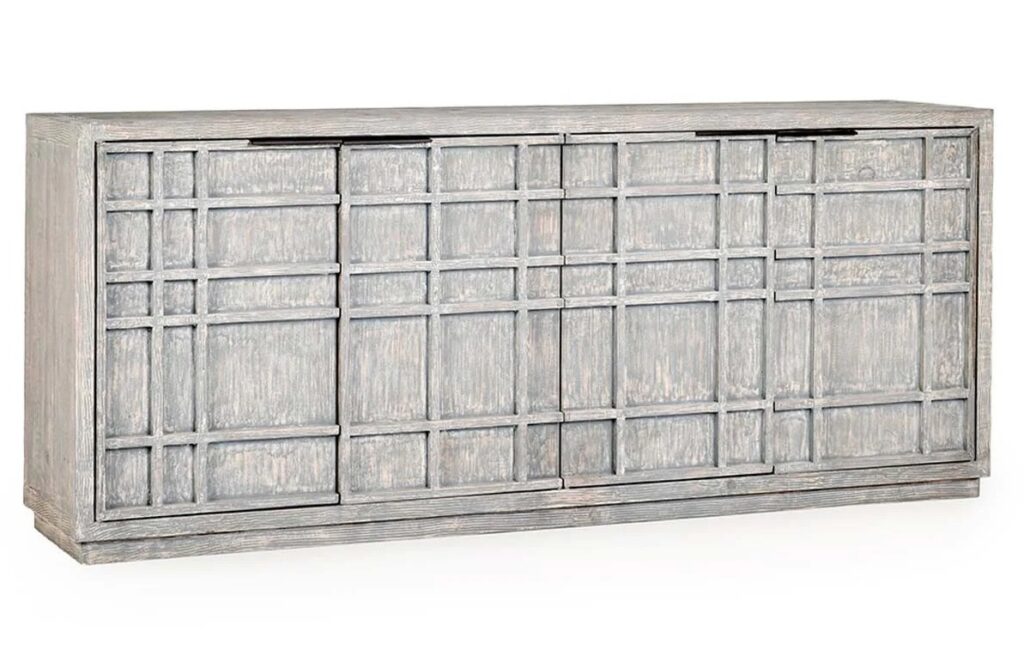 Solid Wood Chandler Media Console 86″