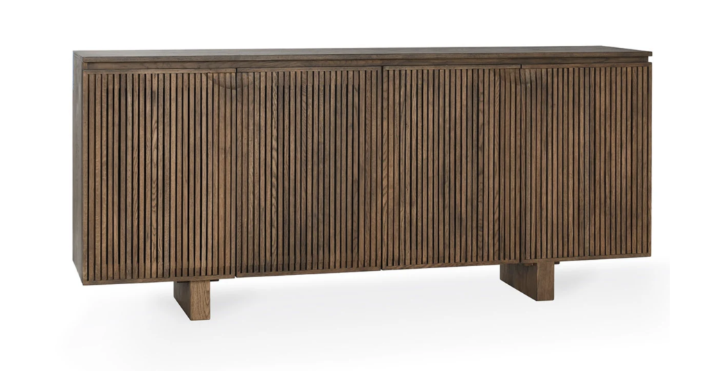 82” Roya 4 Door Sideboard Cabinet