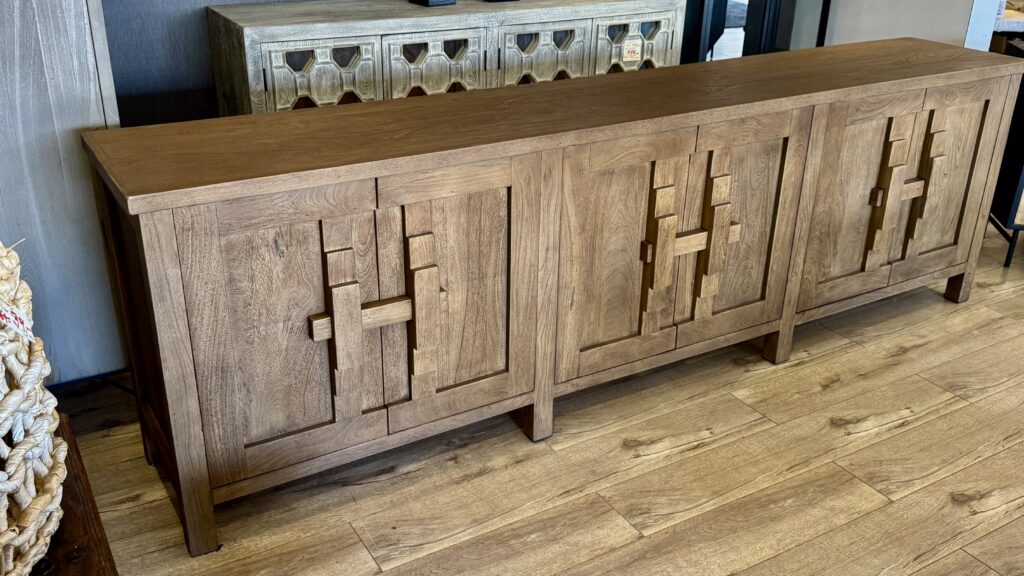 111” Ashlin Sideboard Dark Brown (Only 1 Avail.)
